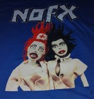 2000 Nofx Pump Up The Valuum Tour Concert Tee Shirt Warped Punk Fat Mike Y2k