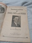 Vintage Dr  Legear s Dog Book Proper Care And Treatment Of Dogs And Cats  1939