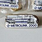    metrolink Railroad Vintage 2000 Pins    3 Pins  collectible  So Cal Commute new 