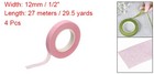 4 Pcs Pink Floral Tape 1 2  X 29 5 Yards Florist Wrap Adhesive Tape
