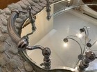 Frontgate Vanity Mirror Tray Chrome Handles 15 5    X 9 25      B10