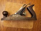 Stanley 0557b Smooth Bottom Wood Plane Woodworking Tool 9 3 4  Vintage