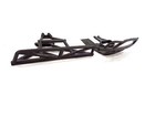 New Traxxas Slash Platinum Edition Lcg 4x4 Complete Bumper Set Front And Rear