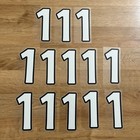 Lot Of 41 Authentic Mls Number Heat Press For 2005 Front Of Jersey Team Set 1-25