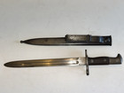 Us Military Model 1892 Krag Jorgensen 11 5  Rifle Bayonet   Scabbard C  1900