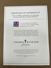 Harry Potter Hogwarts Castle Thomas Kinkade Custom Framed Print Coa B1