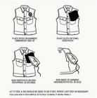 Horror Spooky Embroidered Patches Iron On sew On For Diy Clothing  Vests  Etc 