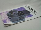 Bronica Medium Format Camera Systems Brochure   Small Booklet