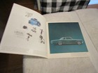 Vintage 1964 Oem Pontiac Wide Track Tempest New Car Sales Brochure Nos