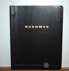 Baldwin Switcher Complete Parts List Binder W schematics Drawings  Parts Numbers