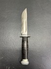 Antique Wwii U s  Pal Rh-36 Survival Knife W  Leather Sheath  Rough Condition