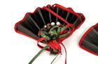 Christmas Ornament Paper Fan Embellished 3 5  Long Lot Of 8 Scented