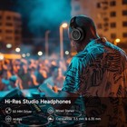 Wired Headphones Over Ear  Studio Monitor   Mixing Dj Headphones With 50mm Neody