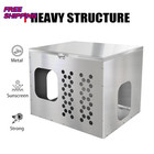 Lockable Generator Box Assemble Generator Enclosure 30 x24 x26  Stainless Steel