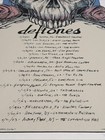 Derek Hess Deftones Tour 2003 Screen Print Gig Poster Rare Edition Sacto Rare
