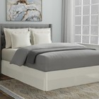 Today   s Home Classic Tailored Bed Skirt Dust Ruffle  Microfiber  14  Drop Len   