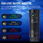 Trustfire Df50s Kit 6500lm Typec Diving Light Scuba Flashlight 70m Waterproof