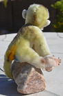 11    Vintage 50 s Mohair Steiff Mungo Monkey Baboon Squeaker Jointed Head 1 Owner