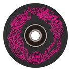Santa Cruz Slime Balls Neon Vomits Light Ups Skateboard Wheels 60mm 78a Black