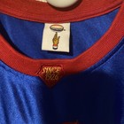 Vintage Harlem Globetrotters Basketball Jersey Big Easy  52 Size Xs Blue Sewn