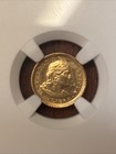 1959 Zbr Peru 1 5th Libra Gold Coin Ngc Ms64 Km  210