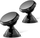 2-pack Magnetic Car Dashboard Mount Holder For Cell Phone Samsung Galaxy Iphone
