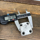 Old School Bmx Redline Forklifter Stem Cap White Square Corner Neck 1 In Og 80s