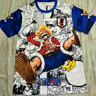 Japan Soccer Jersey One Piece Luffy Anime Gear 5 Concept Edition S m l xl xxl