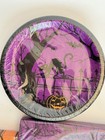 Vintage Hallmark Halloween Paper Plates And Napkins  the Witching Hour 