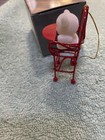 Avon Teddy Bear In High Chair Vintage Taiwan