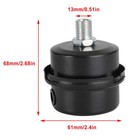 2pcs Compressor Air Intake Filter 1 4  13mm Paper Air Compressor Part 