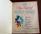 Mickey Mouse   Donald Duck  nn Jan  1936 - Nice  No Writing - Very Rare Comic