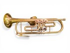 Vintage Ussr Trumpet Kzra Kiev 1960s Soviet Military Brass Instrument W  Case
