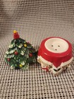 Salt And Pepper Shakers Vintage - Lefton  Christmas Tree