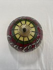 Vintage Coca Cola Tiffany Style Accent Plastic Stained Glass Lamp Shade Retro