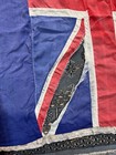 Vtg Australia Stitched Flag 36x72