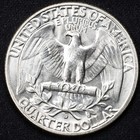 1956-d Washington Silver Quarter Choice Bu Uncirculated  Denver Mint