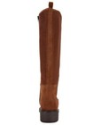 Kenneth Cole Women s Caramel Knee High Boots  Round Toe Flat Heel Stretch S218