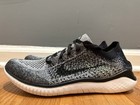 Size 9 W - Nike Free Rn Flyknit 2018 White Black 942839 101