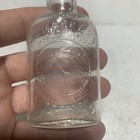Antique Humphrey s Homeopathic Veterinary Medicine Bottle - Clear Embossed