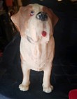 Vintage Breyer St  Saint Bernard Dog Figurine 7 h X 10 l Model 328 1972-1980 Era