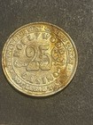 Hollywood Casino  25 Cent Slot Machine Token Aurora Illinois Vintage X2957