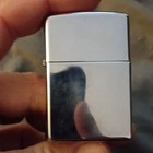 Zippo Chrome Cigarette Lighter - Cigarettes Theme