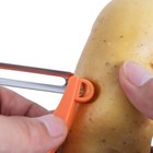 3 Stainless Steel Vegetable   Fruit Peeler Set     Sharp Swivel Blade For Potatoes