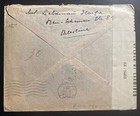 1945 Haifa Palestine Censored Cover To Anglo Oil Co Abadan