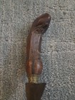 Keris Dagger Antique 19th Century With Leather Sheath Rare Old