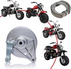 Rear Brake Drum Plate Shoe Kit Chain Tensioner For Massimo Mb200 196cc Mini Bike