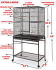 64  X-large Bird Parrot Flight Breeding Cage Cockatiel Conure Finches Lovebirds