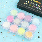 Body Face Glitter Gel  Uv Black Light Reactive Glow Makeup  12 Colors Fine Uv   