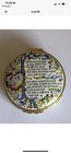 Halcyon Days Enamel Trinket Pill Box The Prophet Kahlil Gibran Love Poem Nib